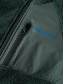 NAME IT Vindtæt Fleece Jakke Move03 Green Gables